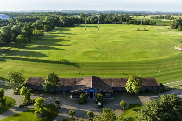Luftaufnahme Driving Range