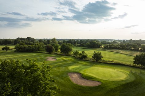 Luftaufnahme vom Kurzplatz
