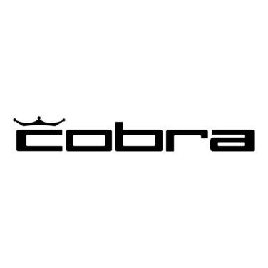 Cobra Schriftzug schwarz auf weiß