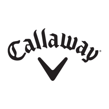Callaway Schriftzug schwarz auf weiß