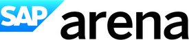 SAP Arena Schriftzug vor weißem Hintergrund als Link zu Startseite