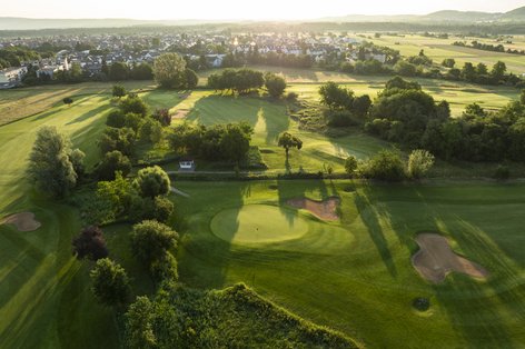 Luftaufnahme Golfplatz