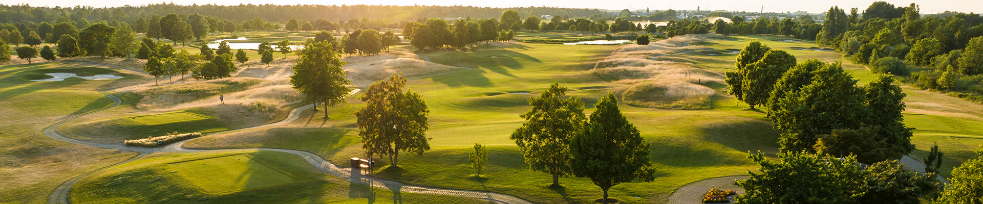Luftaufnahme von Golfplatz